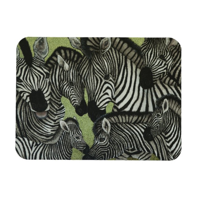 Magnet Flexible Tout en noir et blanc (Horizontal)