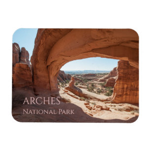 Magnet Flexible Tower Arch, Arches National Park, Utah Postcard