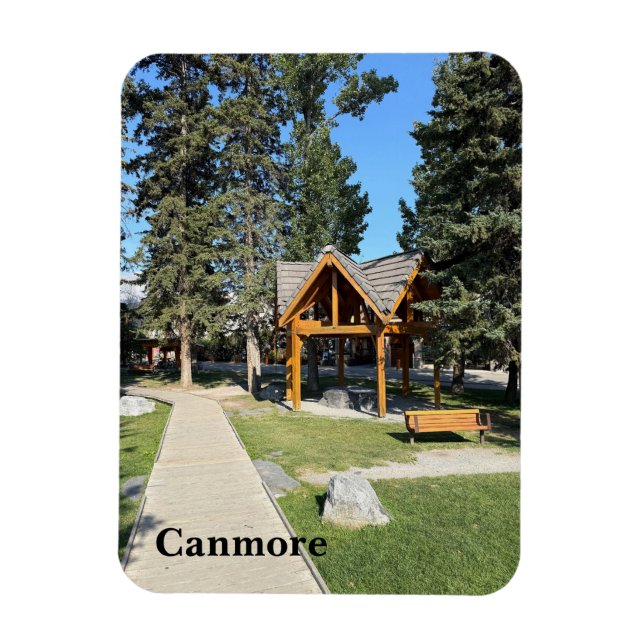 Magnet Flexible Town of Canmore in Alberta Canada (Vertical)