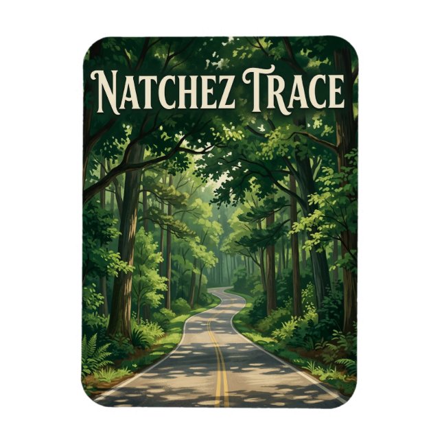 Magnet Flexible Trace de Natchez (Vertical)