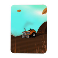 Tracteur agricole vintage