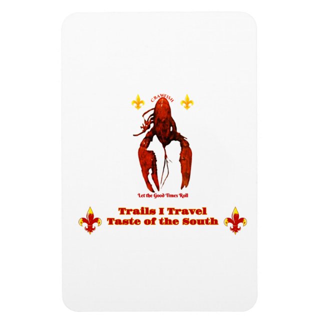 Magnet Flexible Trails I Travel Crawfish (Vertical)