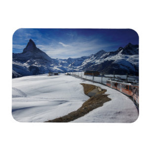 Magnet Flexible Train et Matterhorn ferroviaires de Gornergrat