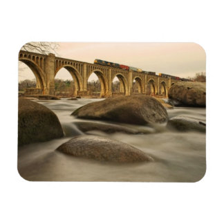 Magnet Flexible Train over James