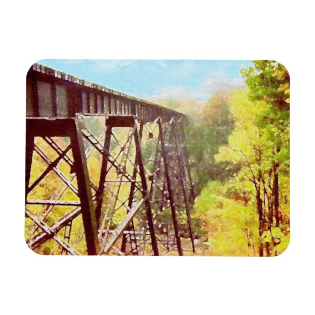 Magnet Flexible Train Trestle (Horizontal)