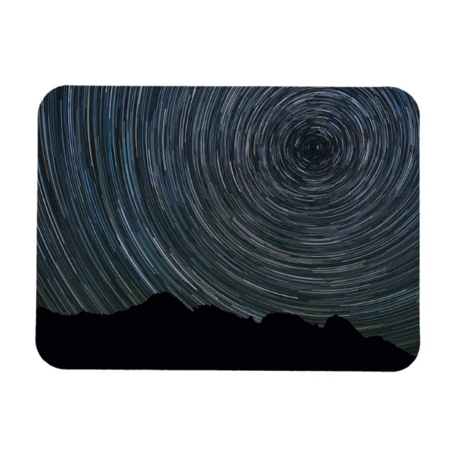 Magnet Flexible Traînées d'étoiles autour de Polaris | Ingalls Pas (Horizontal)
