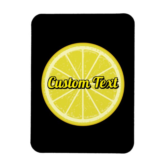 Magnet Flexible Tranche de citron (Vertical)