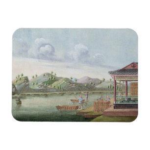 Magnet Flexible Transportant des caisses de thé (la semaine sur l