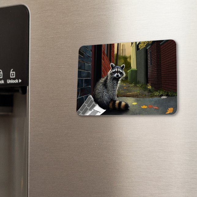 Magnet Flexible Trash Panda prend une décision (Créateur téléchargé)