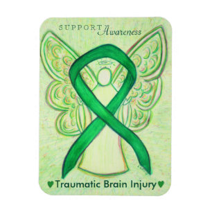 Magnet Flexible Traumatisme Brain Injury TBI Sensibilisation Ruban