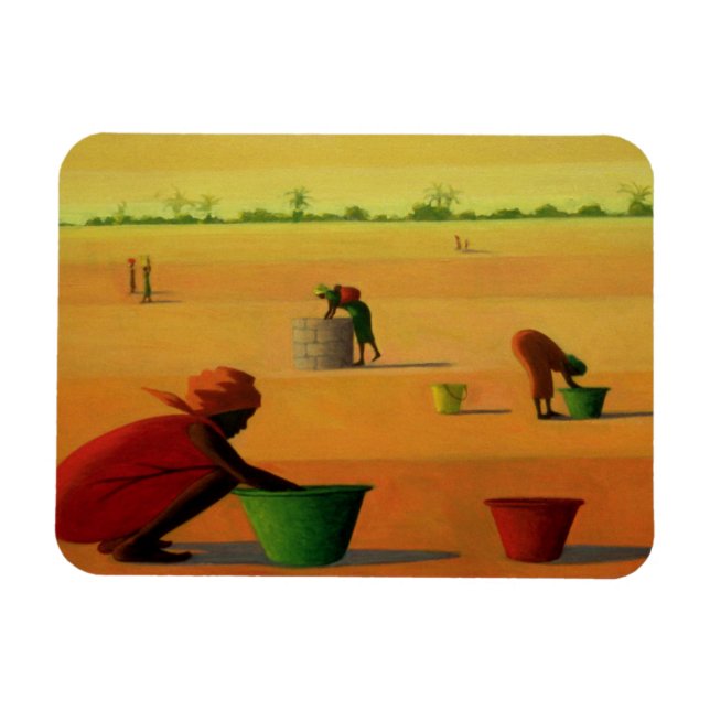 Magnet Flexible Travail des femmes 2001 (Horizontal)