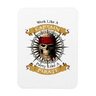 Magnet Flexible Travailler Comme Une Partie De Capitaine Comme Un