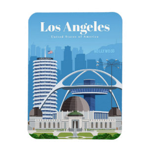 Magnet Flexible Travel Art Travel à Los Angeles