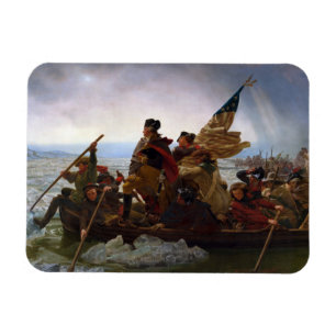 Magnet Flexible Traversée du fleuve Delaware, George Washington