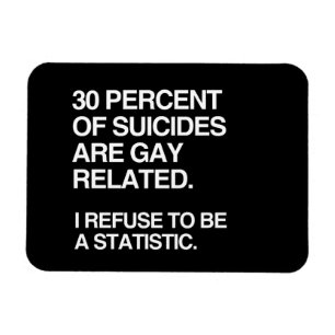 MAGNET FLEXIBLE TRENTE POUR CENT DE SUICIDES SONT HOMOSEXUEL