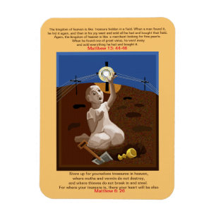 Magnet Flexible Trésor dans un champ