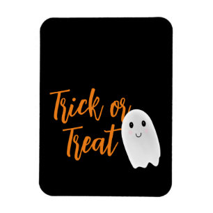 Magnet Flexible Trick or Treat Fantôme Halloween