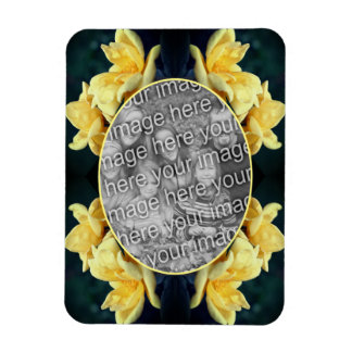 Magnet Flexible Trio Rose Jaune Créer Votre Propre Photo