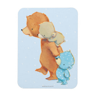 Magnet Flexible Trois adorables amis de l'ours