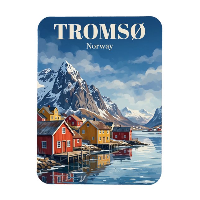 Magnet Flexible Tromsø Norvège (Vertical)