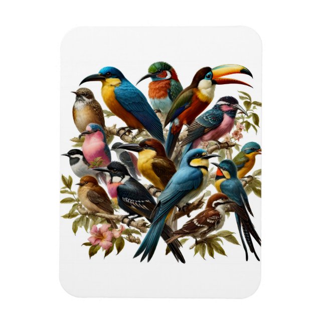 Magnet Flexible Tropical (Vertical)