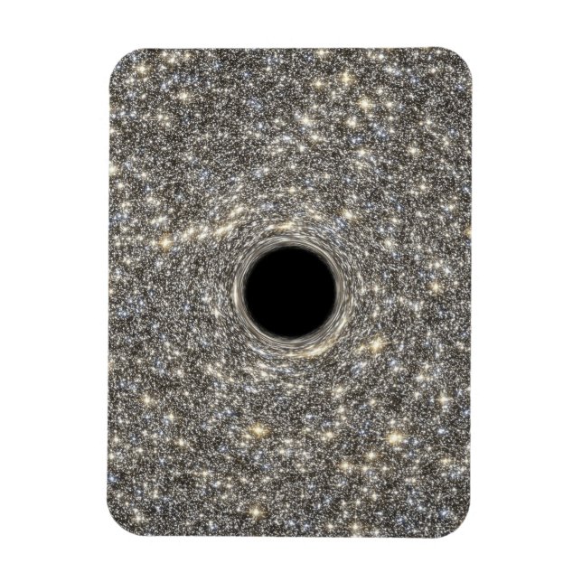 Magnet Flexible Trou Noir Supermassif Au Milieu D'Une Galaxie. (Vertical)