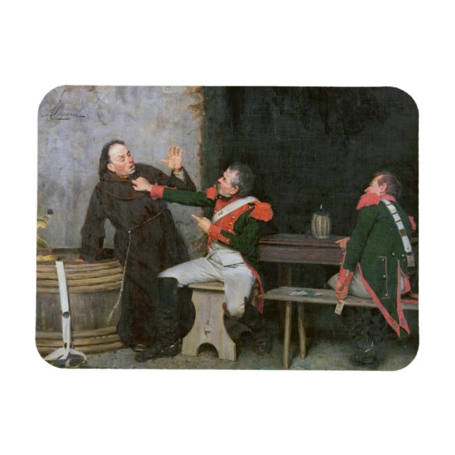 Magnet Flexible Trouvé (huile sur toile) (un de paire - Voir 19572 (Horizontal)