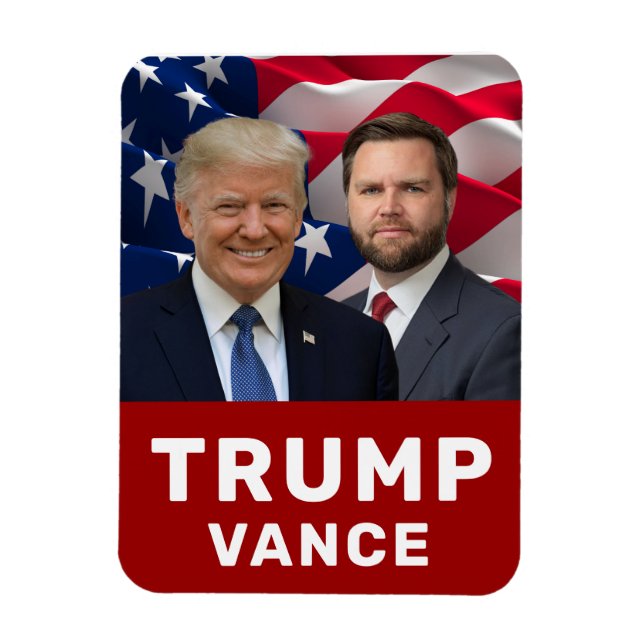 Magnet Flexible Trump Vance 2024 (Vertical)