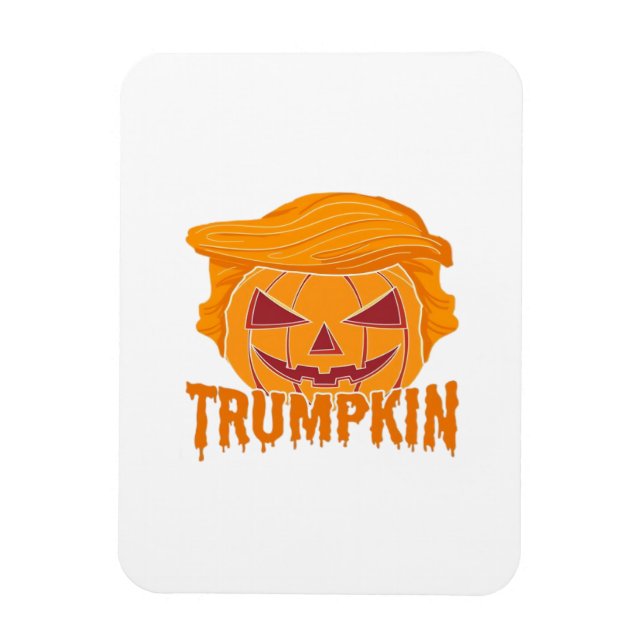 Magnet Flexible Trumpkin Classic - Style Président Citrouille (Vertical)