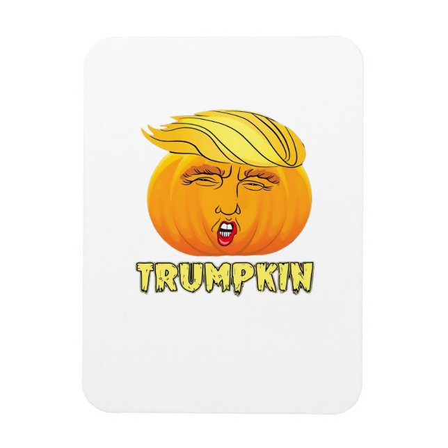Magnet Flexible Trumpkin - Effrayant bon Citrouille (Vertical)