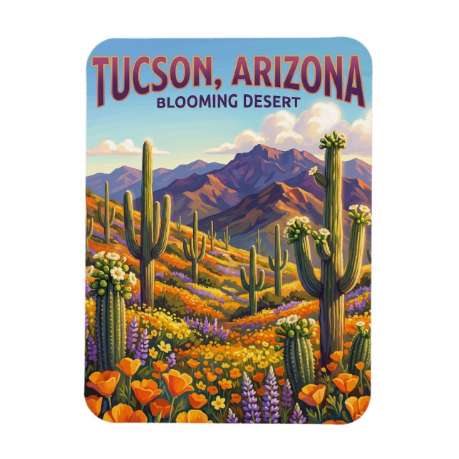 Magnet Flexible Tucson États-Unis (Vertical)
