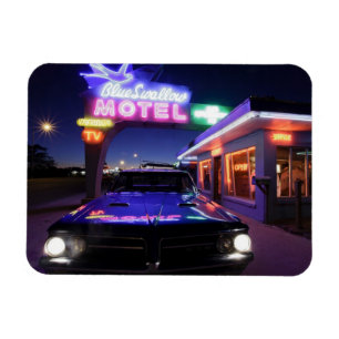 Magnet Flexible Tucumcari, Nouveau Mexique, Etats-Unis. Itinérair