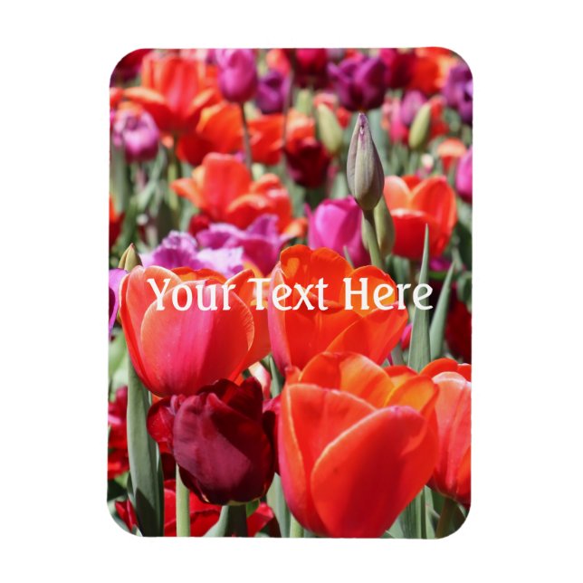 Magnet Flexible Tulipes chaudes tombées (Vertical)