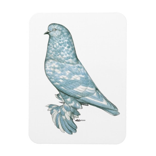 Magnet Flexible Tumbler Ouest de l'Angleterre : Lavender Mottle (Vertical)