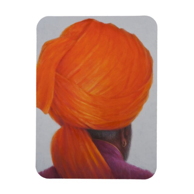 Magnet Flexible Turban safran 2014 (Vertical)
