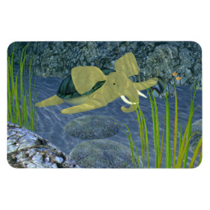 Magnet Flexible Turphant de natation