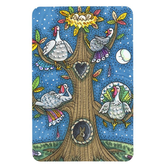 MAGNET FLEXIBLE TURQUIE ARBRE, GRÂCE À DES GOBBERS AMUSANTS QUI SE (Vertical)