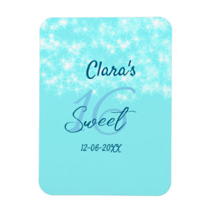 Magnet Flexible Turquoise turquoise agate doux 16 anniversaire ajo