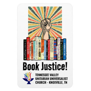 Magnet Flexible TVUUC - Livre Justice!