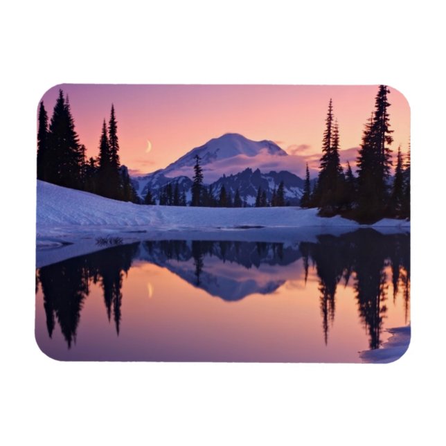 Magnet Flexible Twilight, Tarn et Crescent Moon (Horizontal)