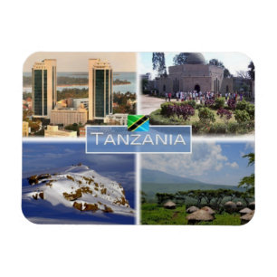 Magnet Flexible TZ Tanzanie - Tours jumelles -