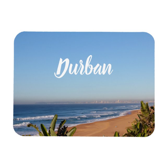 Magnet Flexible Umhlanga Durban View Ocean Beach Afrique du Sud (Horizontal)