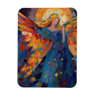 Magnet Flexible Un ange coloré