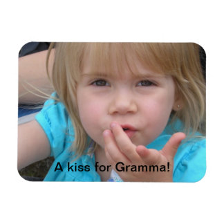 Magnet Flexible Un baiser pour Gramma