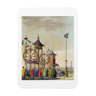 Magnet Flexible Un cirque chinois, illustration de 'Le Costume An