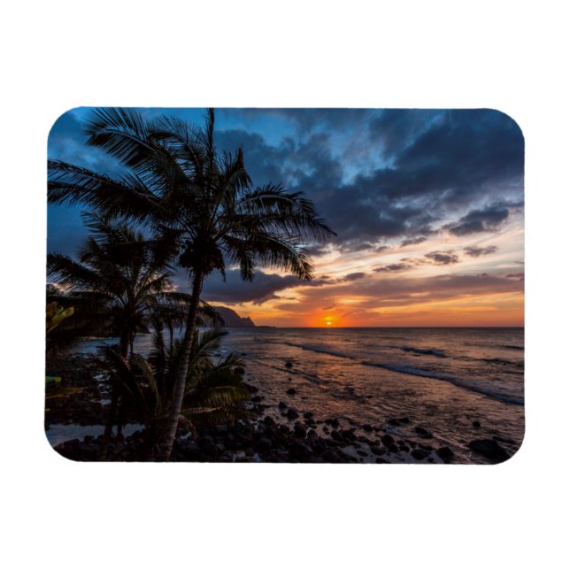 Magnet Flexible Un coucher de soleil magnifique (Horizontal)