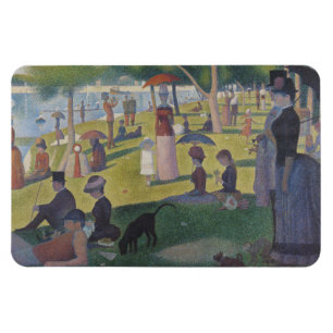 Magnet Flexible Un dimanche à La Grande Jatte, Georges Seurat 1884