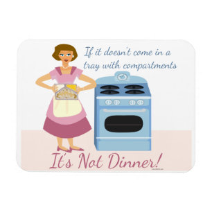 Magnet Flexible Un Dîner Gelé Signifie Souper