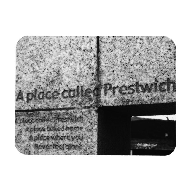 Magnet Flexible Un Endroit Appelé Prestwich (Horizontal)