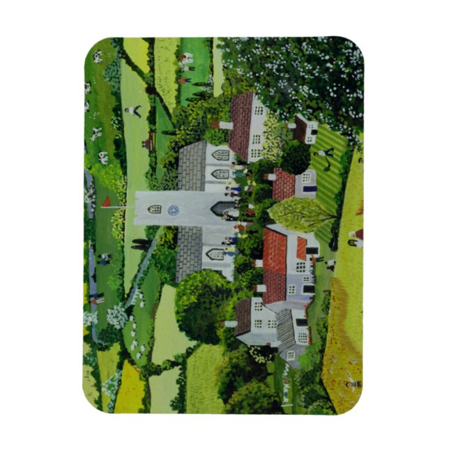 Magnet Flexible Un Mariage campagnard (Vertical)